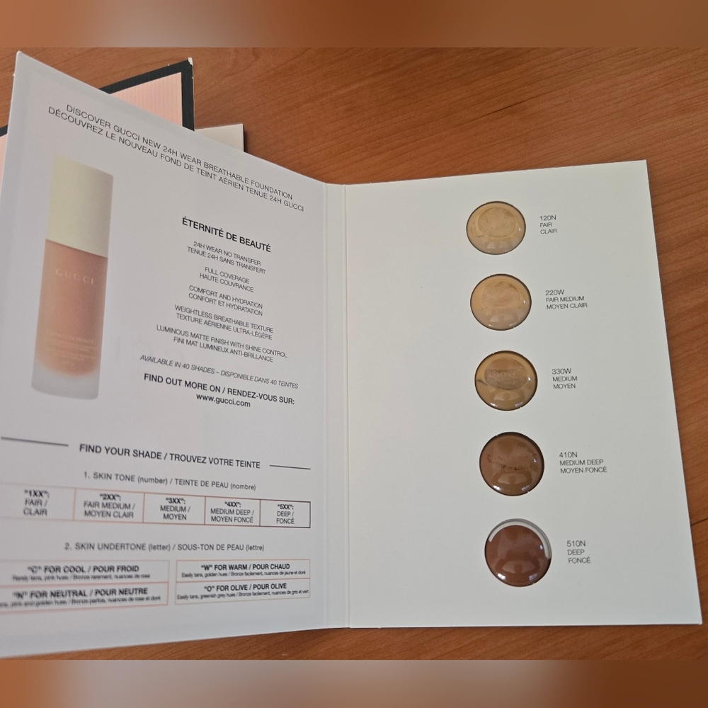 Gucci Foundation Samples - Picture 2 of 2